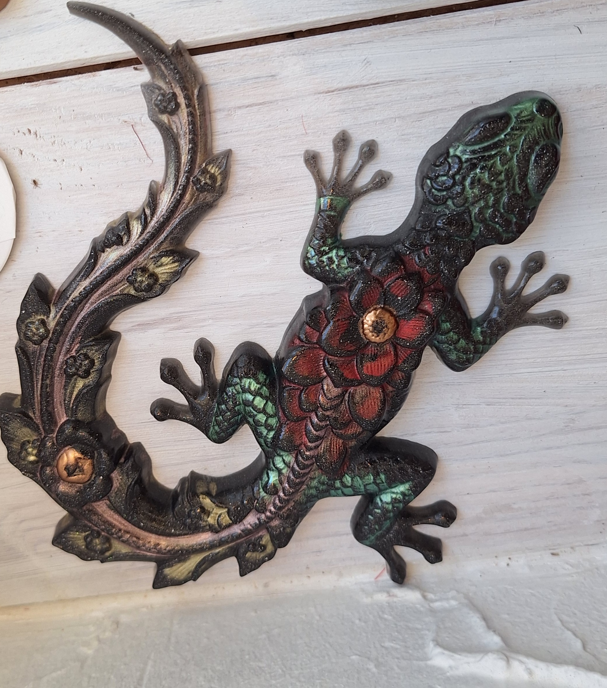 Lézard en résine époxy – Image 5